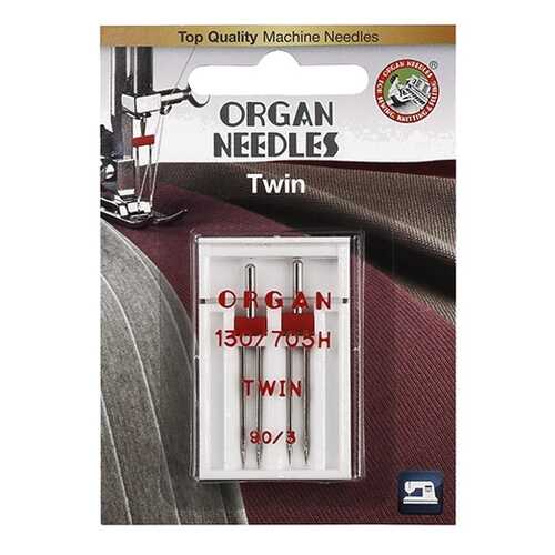 Иглы Organ двойные 2-90/2 Blister в ТехноПорт