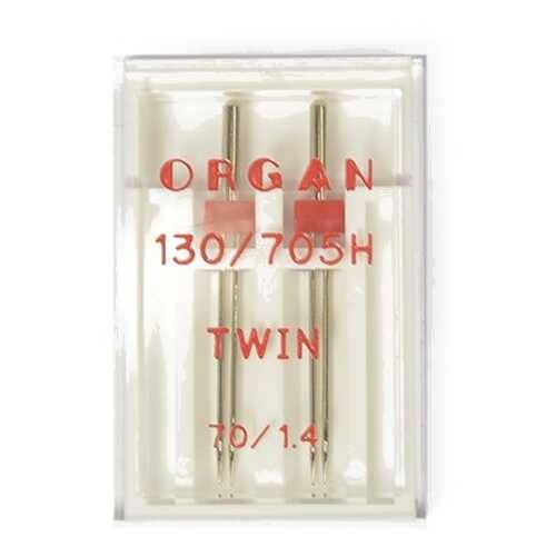 Иглы Organ двойные №70/1,4 для БШМ упак,2 иглы в ТехноПорт