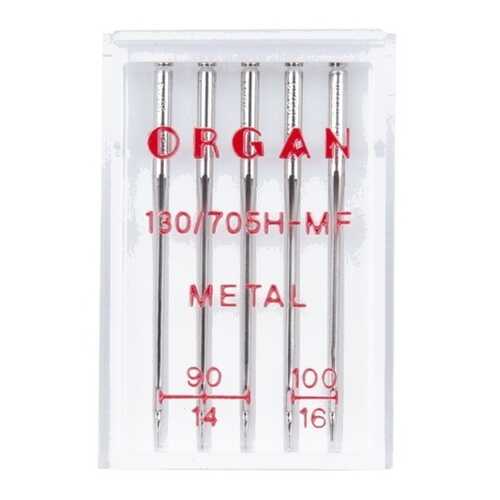 Иглы Organ металл.нити 5/90-100 в ТехноПорт