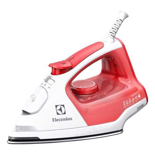 Утюг Electrolux 3 Safety Plus EDB5210 White/Red в ТехноПорт