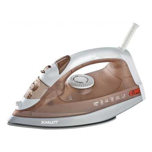 Утюг Scarlett SC-135S White/Brown в ТехноПорт