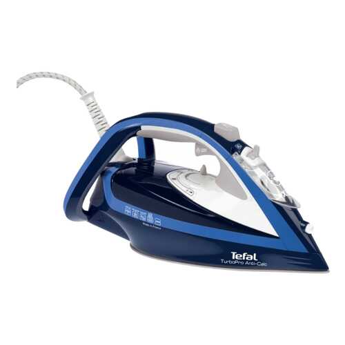 Утюг Tefal Turbo Pro FV5630E0 White/Blue в ТехноПорт