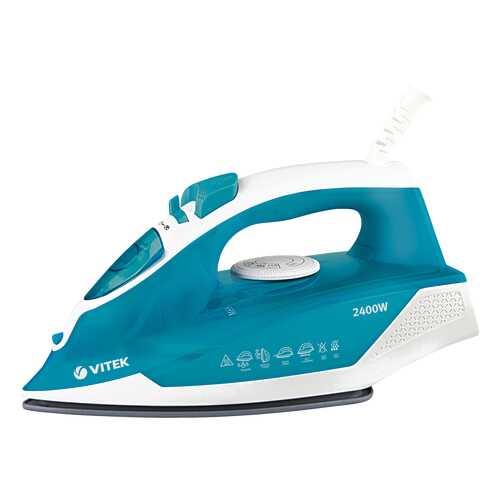 Утюг VITEK VT-8307 White/Cyan в ТехноПорт