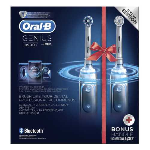 Электрическая зубная щетка Braun Oral-B Genius 8900 в ТехноПорт