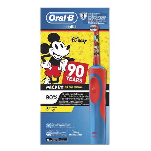 Электрическая зубная щетка Braun Oral-B Vitality (D12.513.1K) Mickey Kids в ТехноПорт