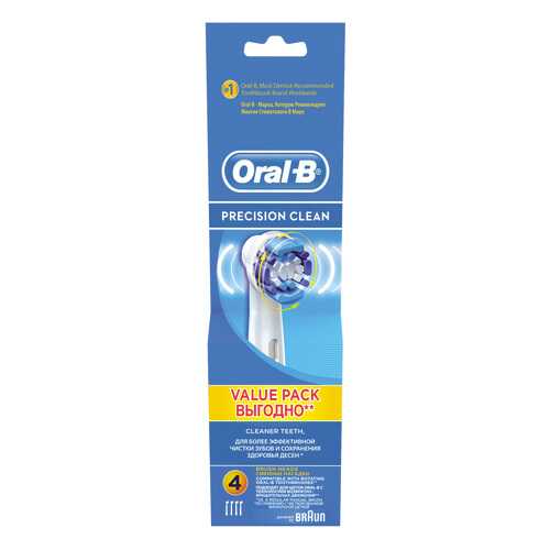 Насадка для зубной щетки Braun Oral-B EB-20 Precision Clean 4 шт в ТехноПорт