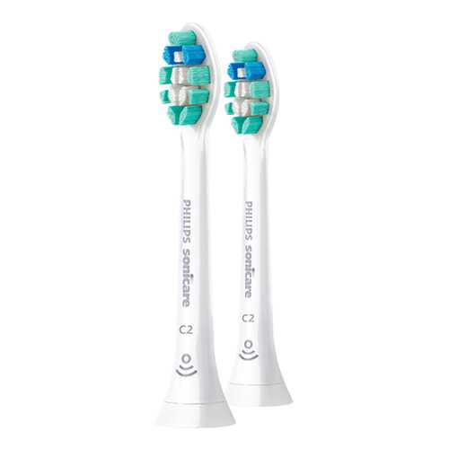 Насадка для зубной щетки Philips Sonicare C2 HX 9022/10 Optimal Plaque Defence 2 шт в ТехноПорт
