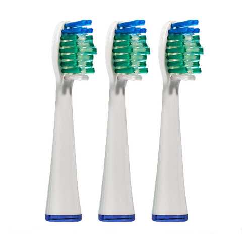 Насадка для зубной щетки SRSB-3E White/Blue 3 шт в ТехноПорт
