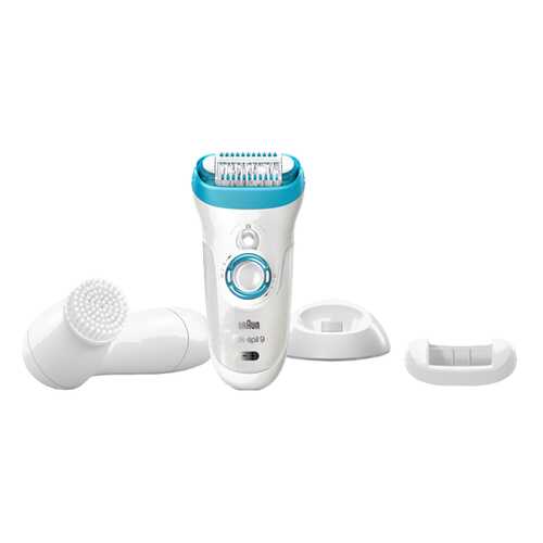 Эпилятор Braun Silk-epil 9-549 Wet&Dry+Прибор для очищения лица в ТехноПорт