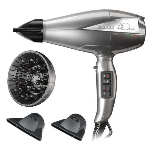 Фен Babyliss Le PRO 6675E Silver/Gray в ТехноПорт