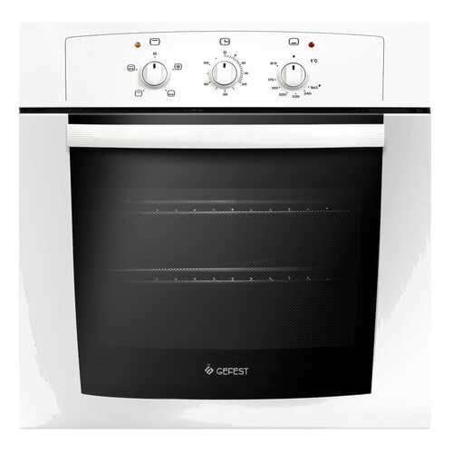 Встраиваемый газовый духовой шкаф GEFEST ДГЭ 601-01 White/Black в ТехноПорт