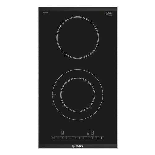 Встраиваемая варочная панель электрическая Bosch PKF375FP1E Black в ТехноПорт