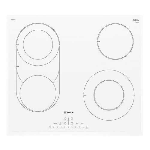 Встраиваемая варочная панель электрическая Bosch PKM 652 FP 1E White в ТехноПорт