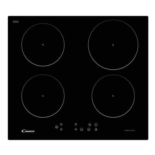Встраиваемая варочная панель индукционная Candy CI 640 CB Black в ТехноПорт