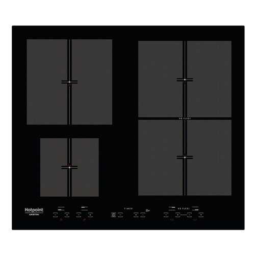 Встраиваемая варочная панель индукционная Hotpoint-Ariston KIT 641 F B Black в ТехноПорт