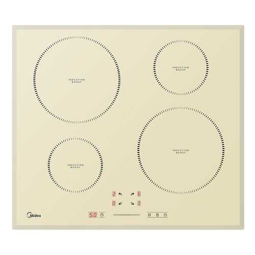 Встраиваемая варочная панель индукционная Midea MIH64721FIV Beige в ТехноПорт