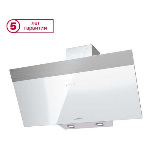 Вытяжка Krona Steel Kristen 900 white/inox S в ТехноПорт