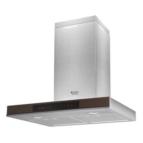 Вытяжка купольная Hotpoint-Ariston HLB 6.7 AT (CF) X/HA Silver/Brown в ТехноПорт