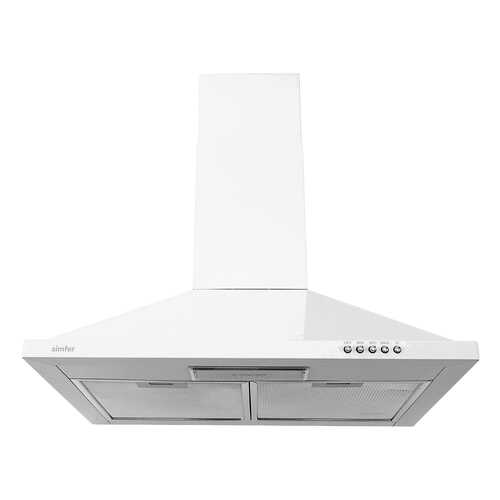 Вытяжка купольная Simfer 8664SM White в ТехноПорт