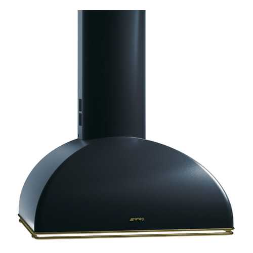 Вытяжка купольная Smeg KS59AOE Black/Gold в ТехноПорт